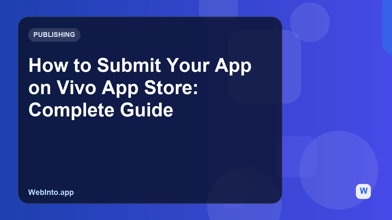 How to Submit Your App on Vivo App Store: Complete Guide